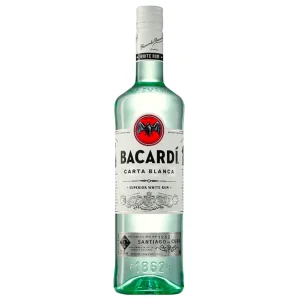 Bacardi White Rum 1000ml