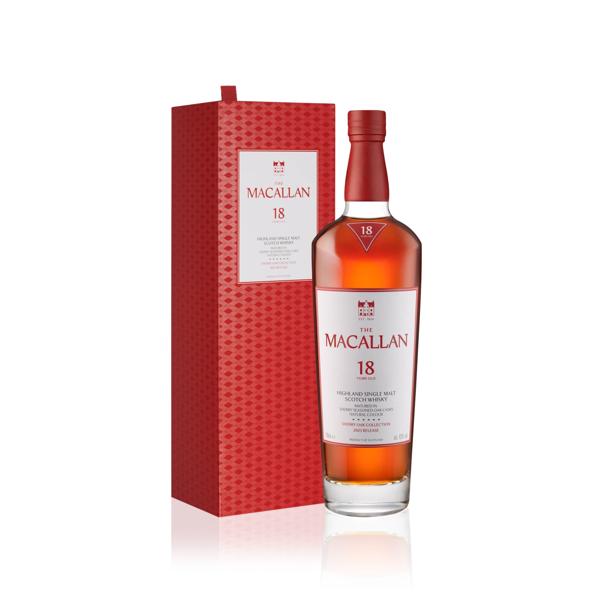 Macallan 18 Year Old Sherry Oak Cask 700ml